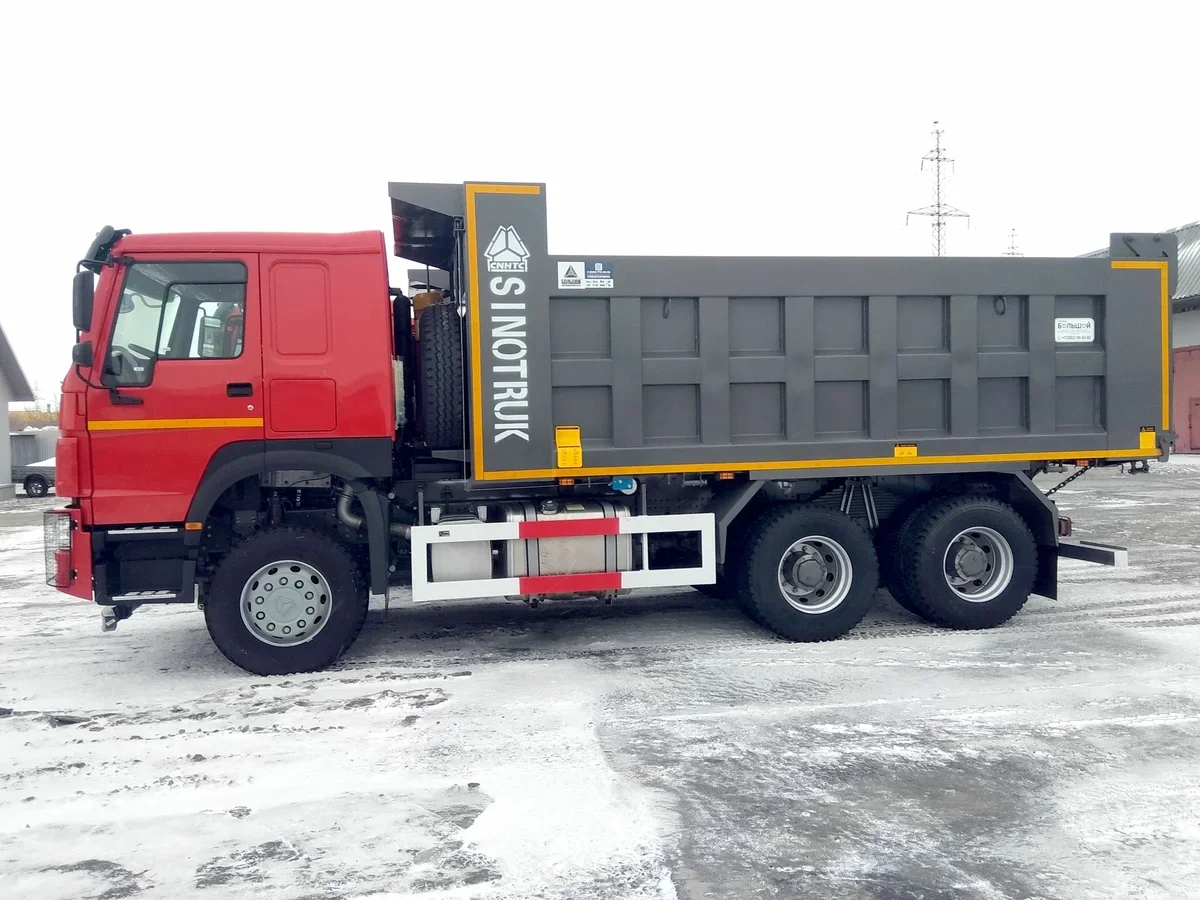 Самосвал HOWO HW76 6X4 (19 КУБ.М.) - миниатюра 2