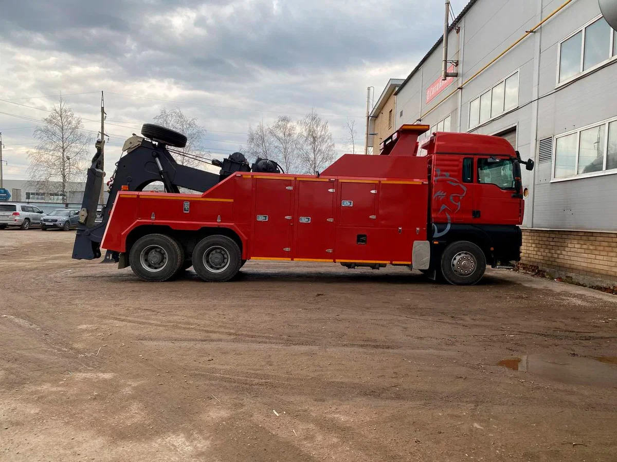 НОВЫЙ эвакуатор на шасси SITRAK C7H 6×4 - миниатюра 2