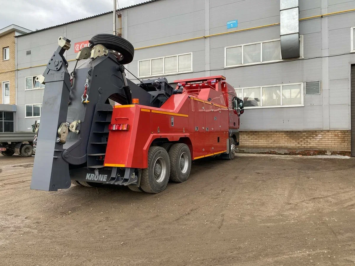 НОВЫЙ эвакуатор на шасси SITRAK C7H 6×4 - миниатюра 4