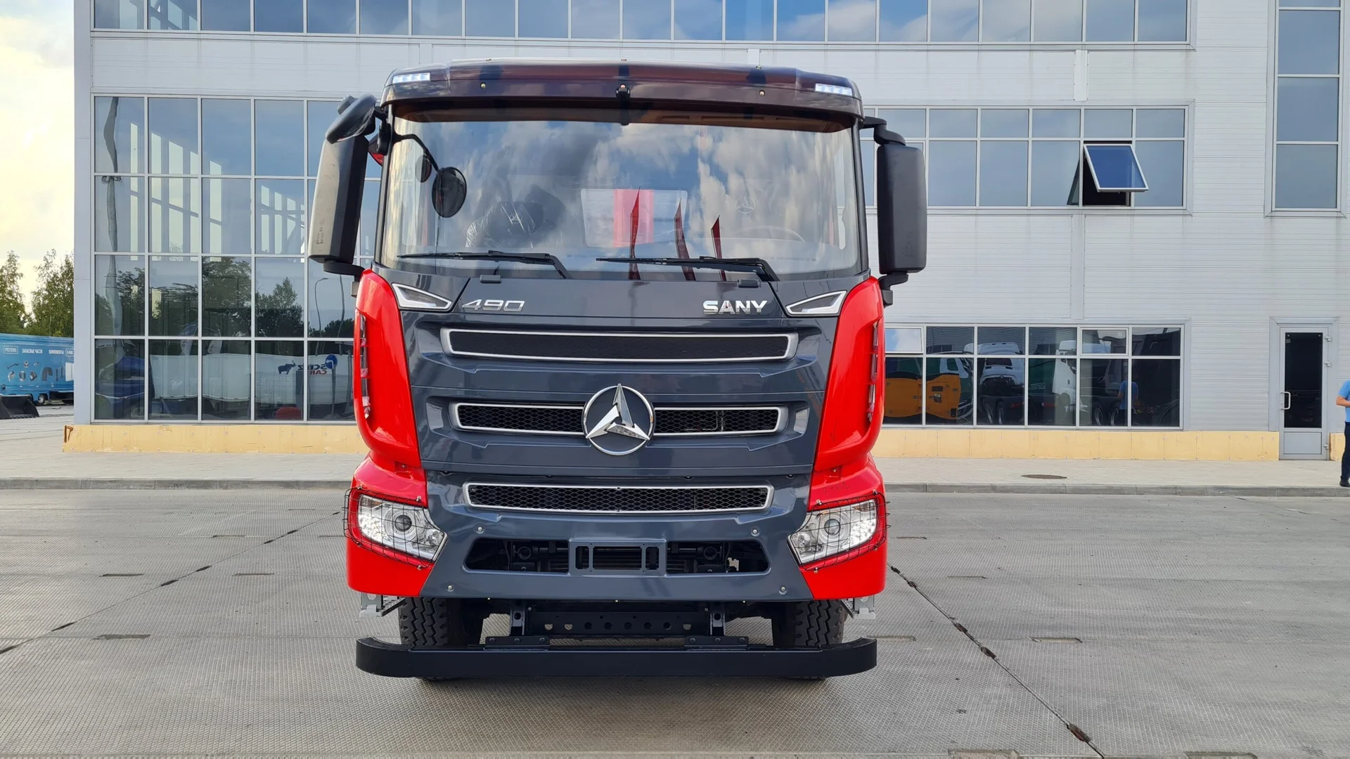 Шоссейный самосвал Sany 8х4 SYZ434C-8S(V) - миниатюра 9