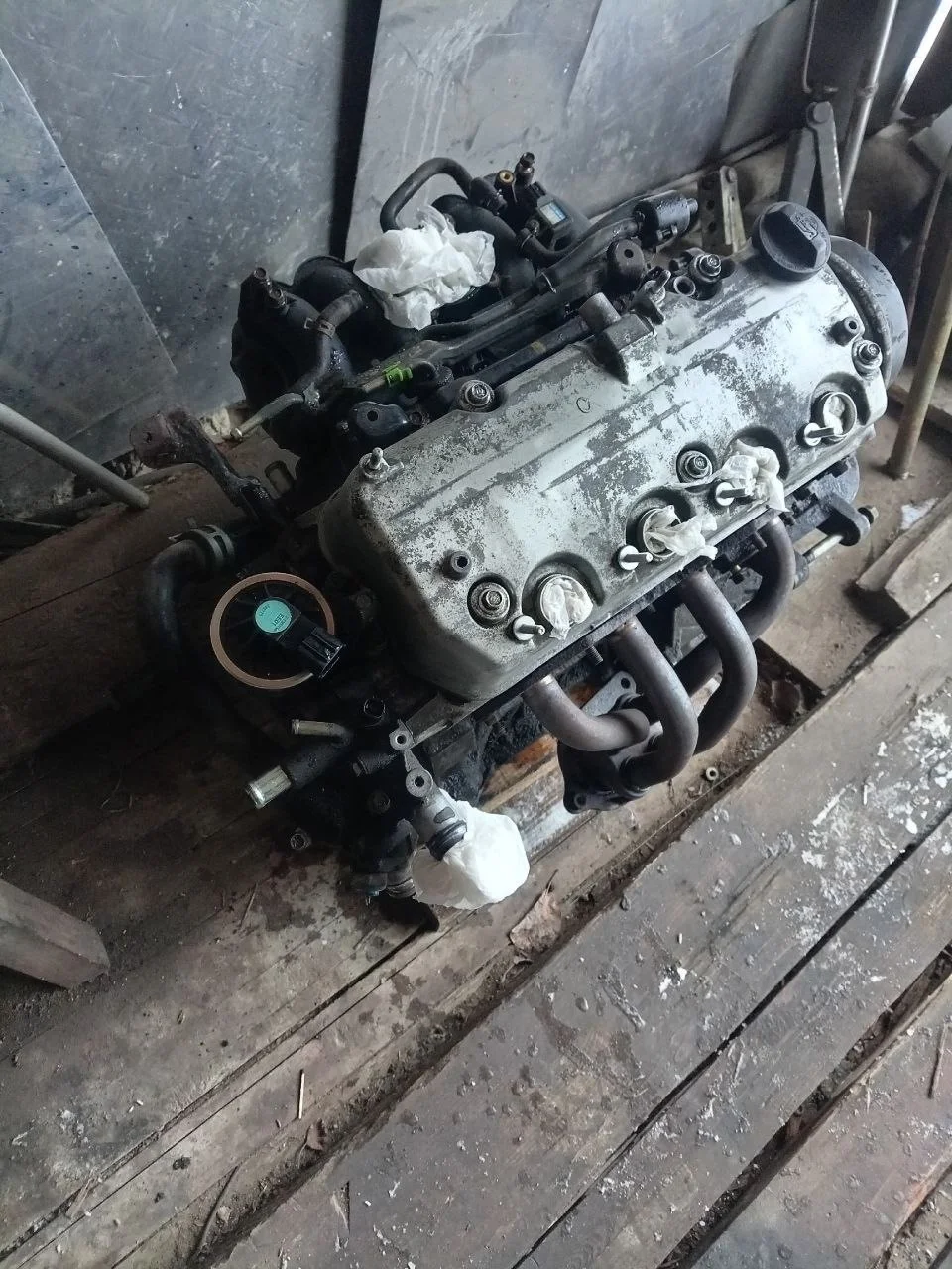 Двигатель Honda Civic 7 - миниатюра 3