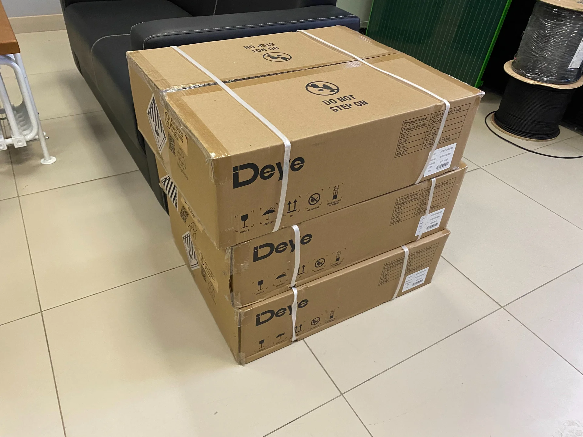 Аккумуляторы DEYE Литий LiFePO₄ 51,2В/100Ач - миниатюра 5