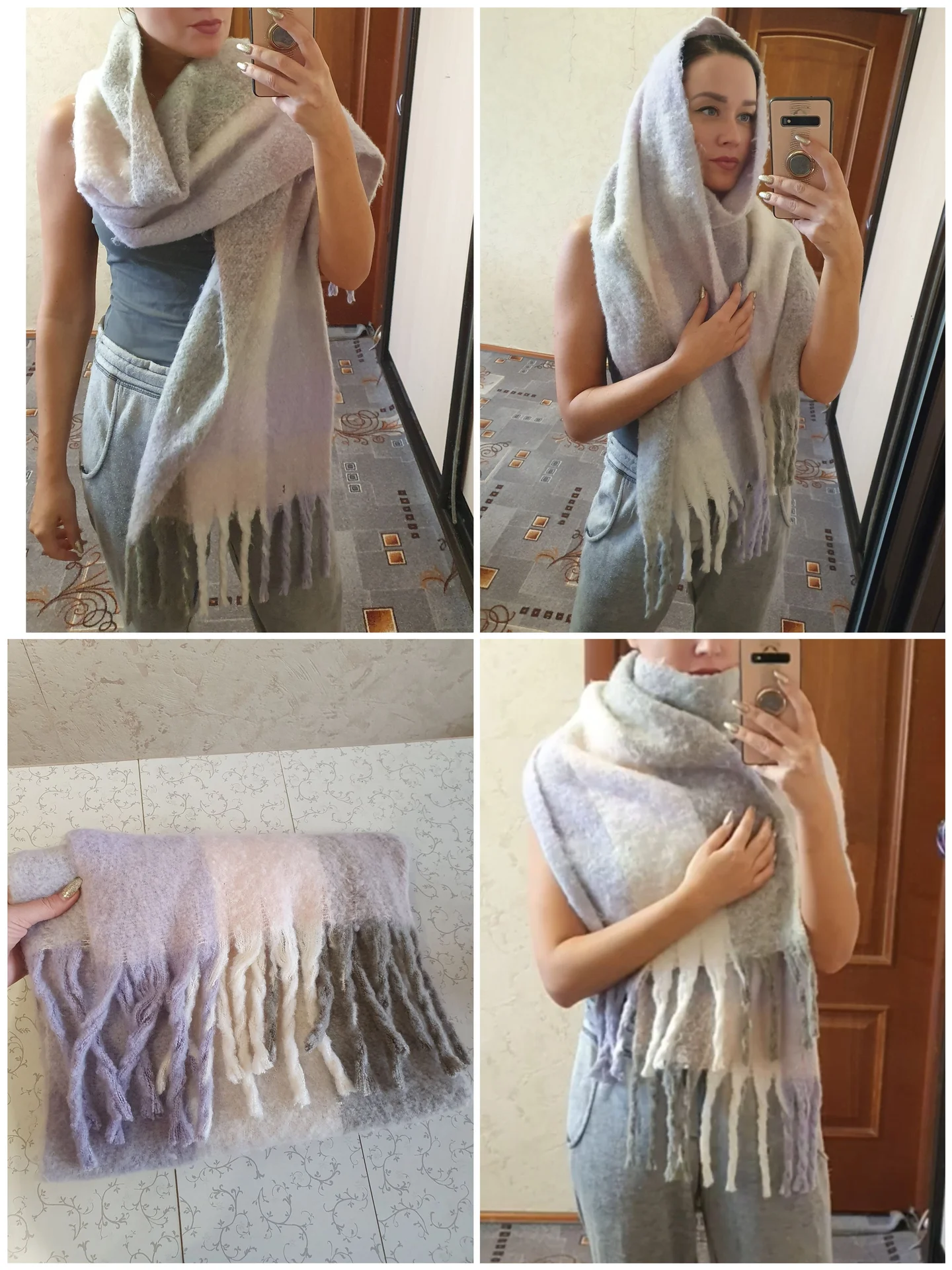Шарфы и платки женские - миниатюра 5