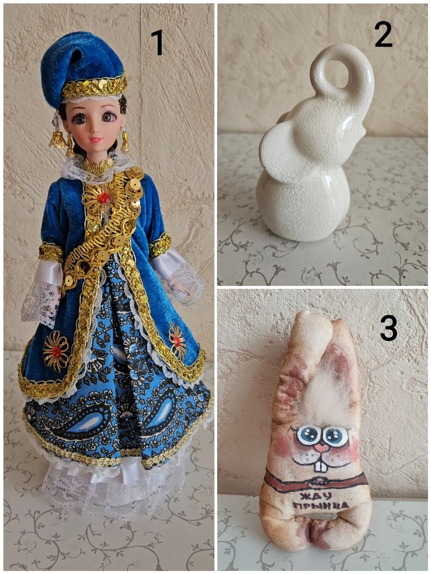Казанская кукла, статуэтка слон, игрушка