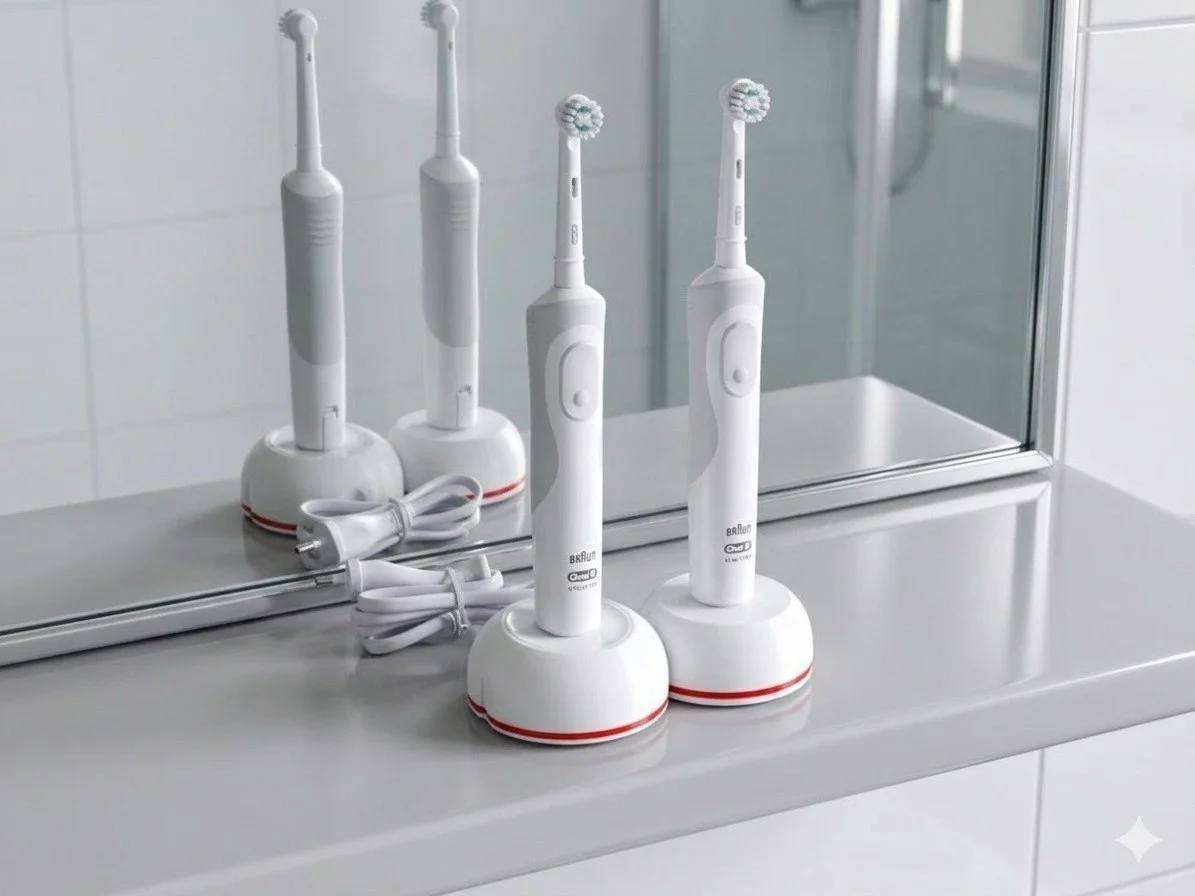 Модуль-подставка под электрическую зубную щетку Braun Oral B в ассортименте - миниатюра 6