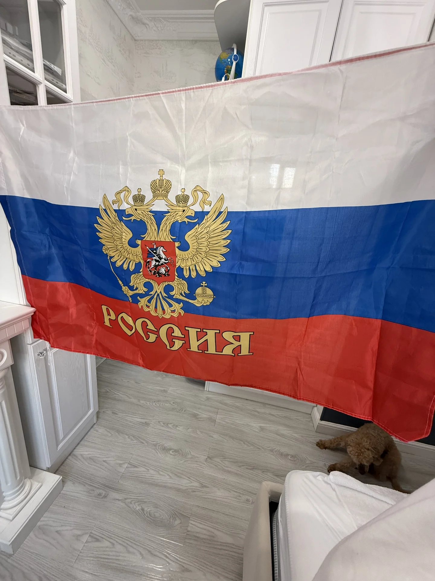 Флаг России 90х145 - изображение 1