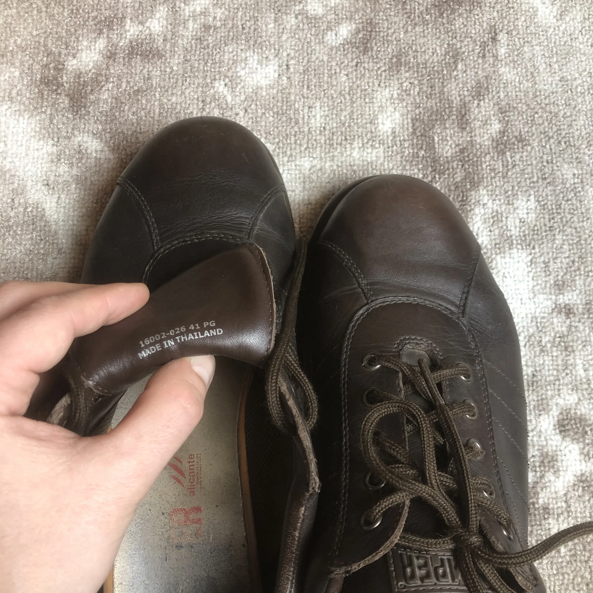 Ботинки Camper кожаные 41 rare vintage Japanese - миниатюра 3