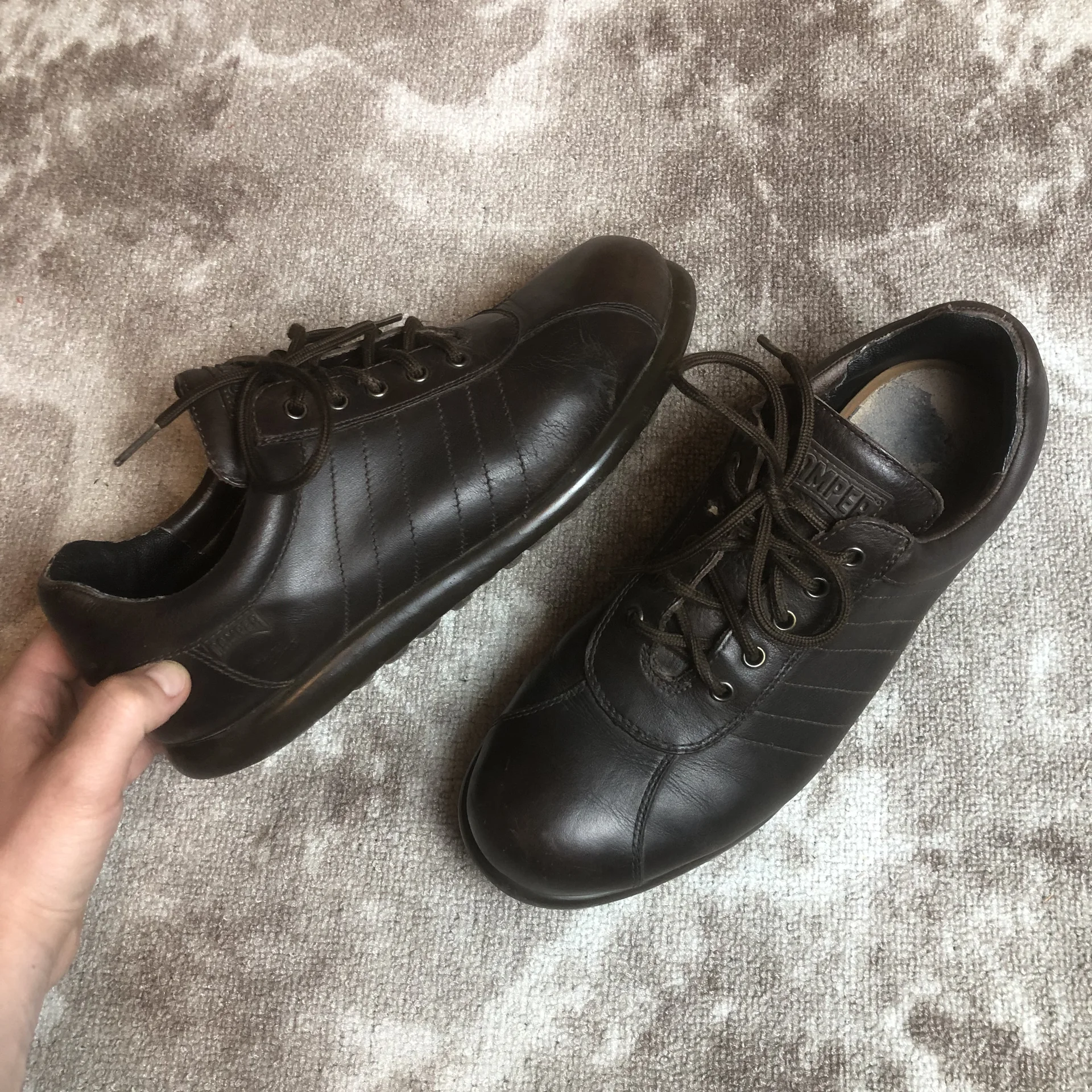 Ботинки Camper кожаные 41 rare vintage Japanese - миниатюра 9