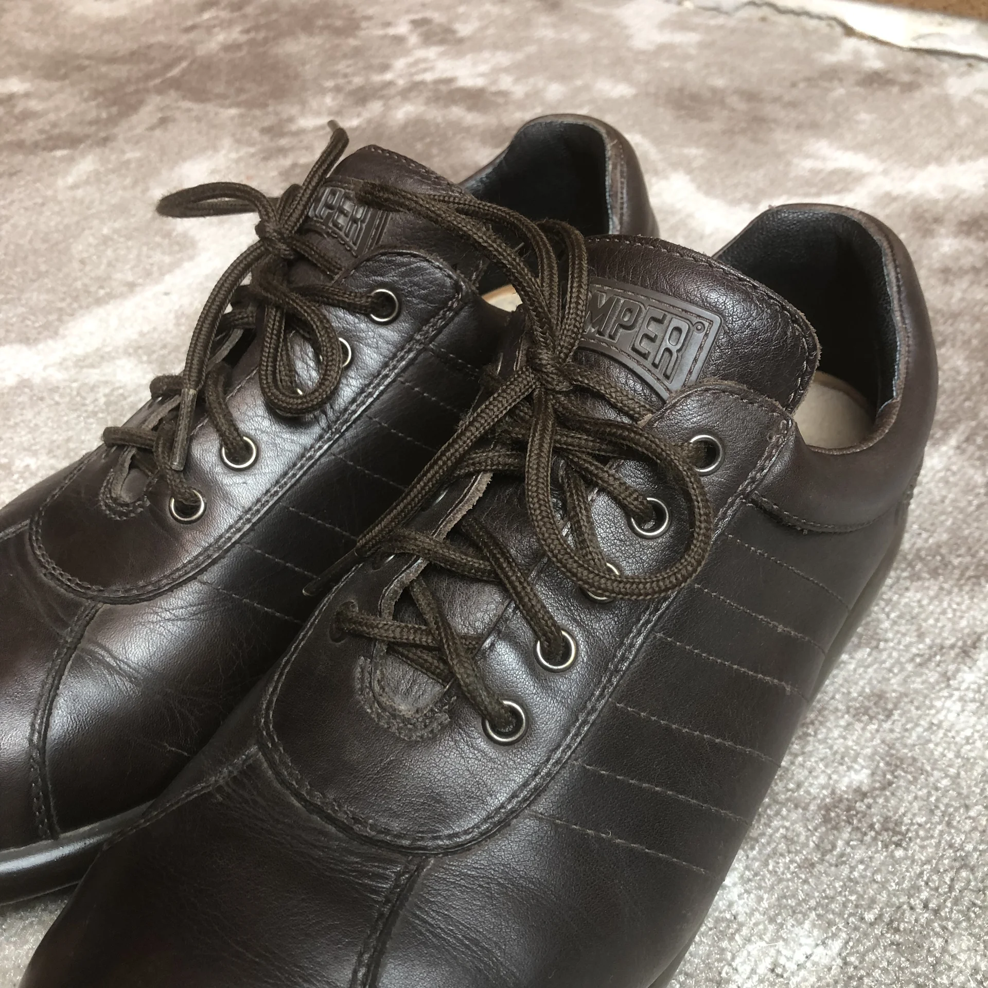 Ботинки Camper кожаные 41 rare vintage Japanese - миниатюра 12