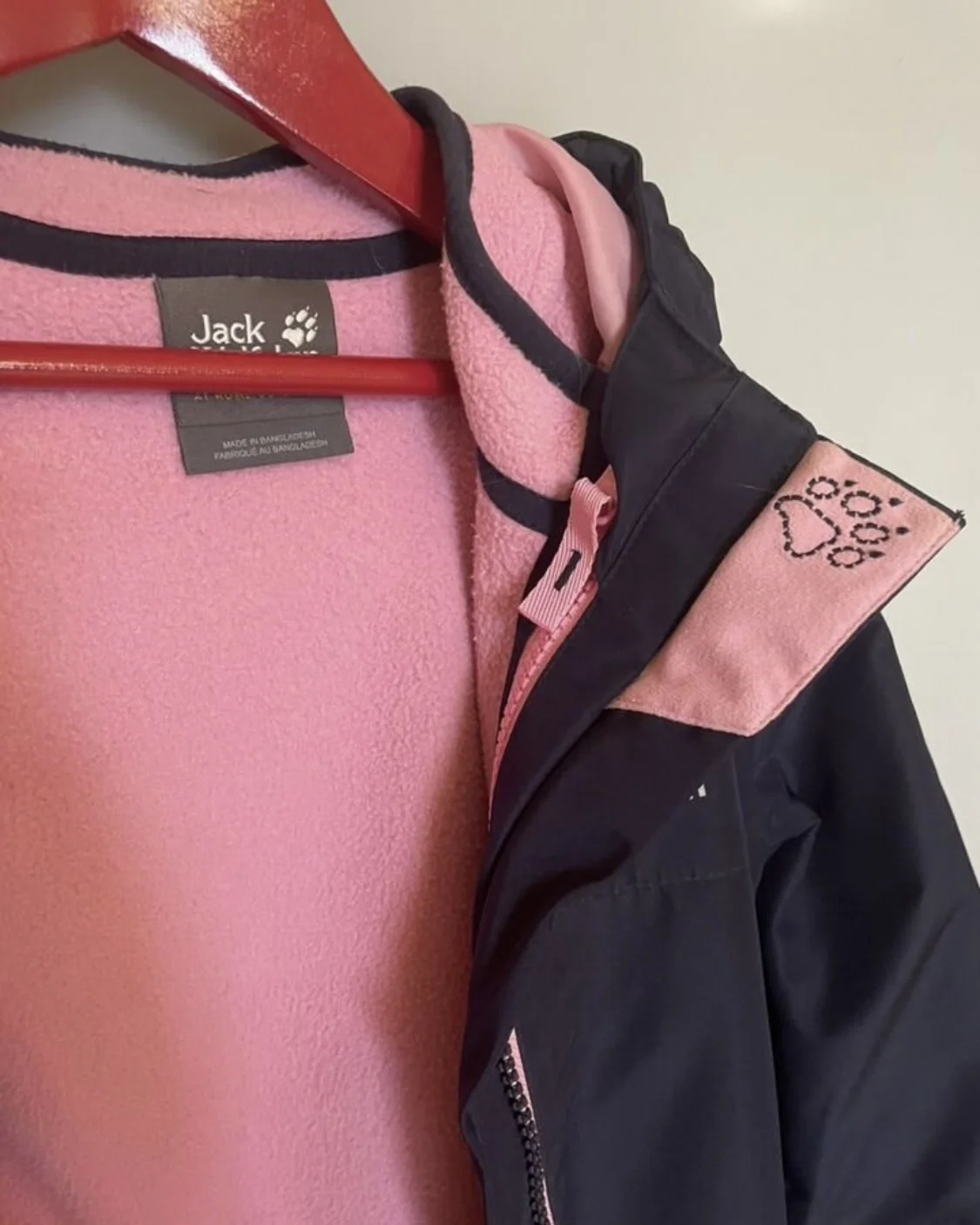 Куртка-ветровка Jack Wolfskin, 116 - миниатюра 3