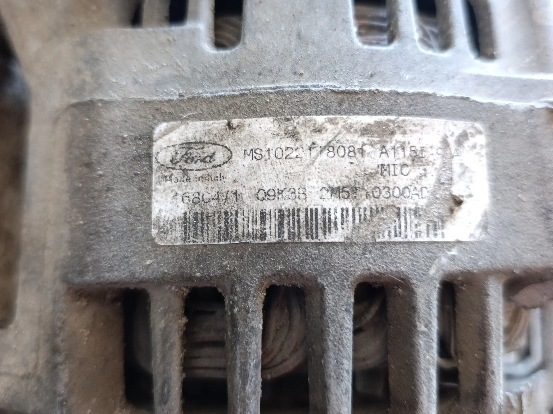 Генератор на ford focus 1 EYDK 1.8 - миниатюра 3