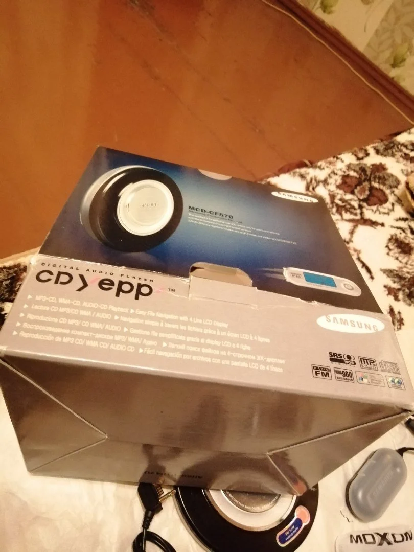 Cd Mp3 Плеер Samsung cf-570,продаю - миниатюра 2