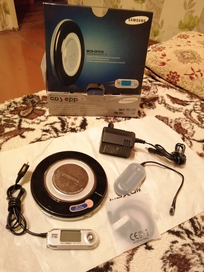 Cd Mp3 Плеер Samsung cf-570,продаю - миниатюра 3