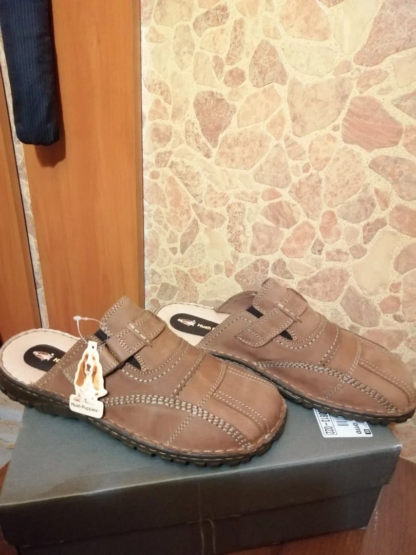 Клоги мужские Hush Puppies,размер 43,новые,продаю - миниатюра 2