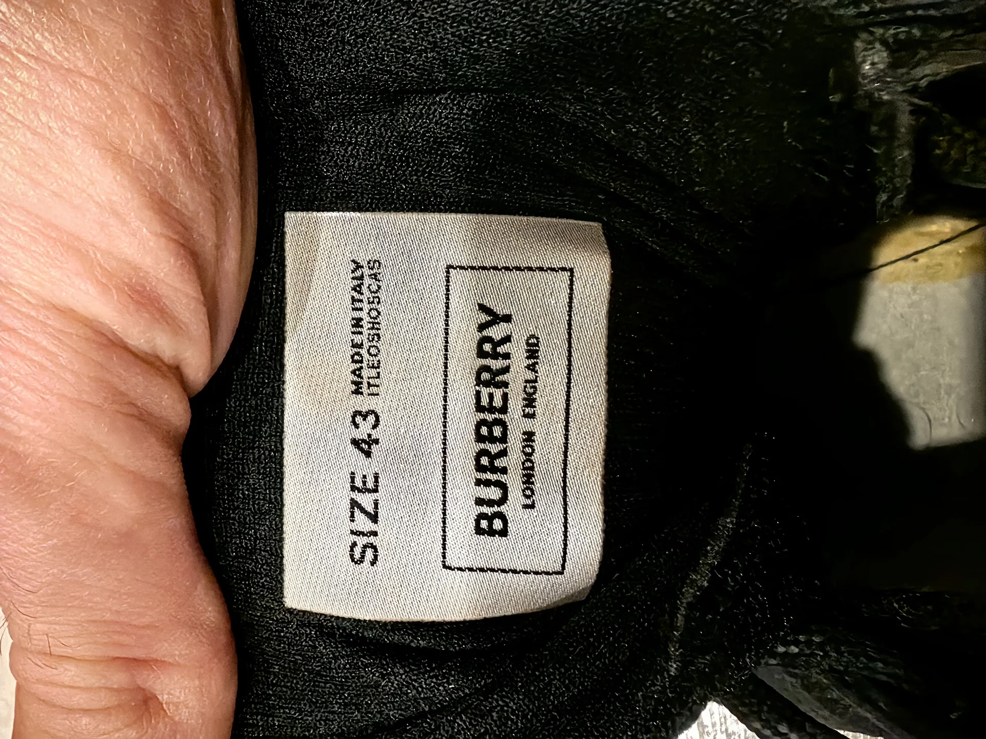 Кроссовки мужские Burberry - изображение 1