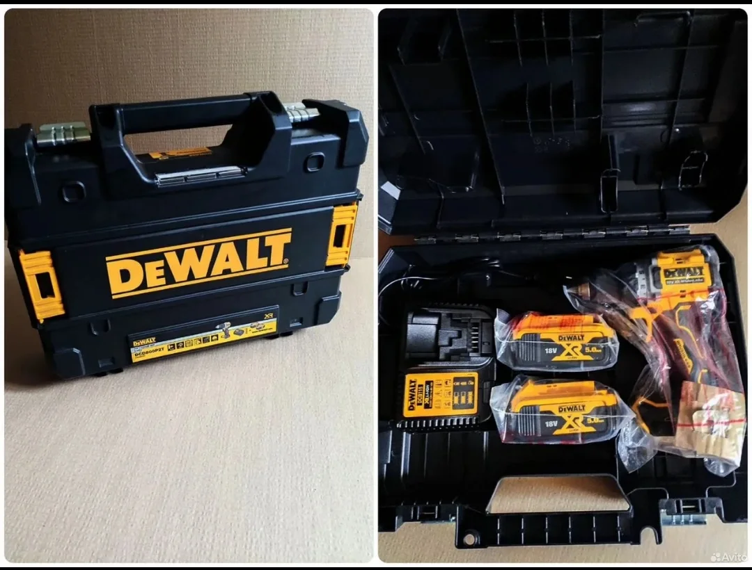 Дрель шуруповерт DeWalt DCD800 18V (DCD800P2T) - миниатюра 3