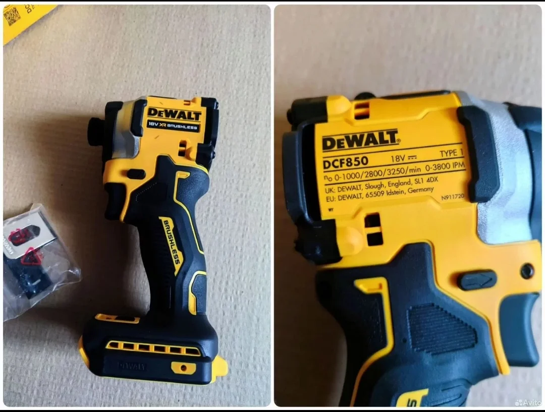 Импакт (винтоверт) DeWalt DCF850 18V - изображение 1