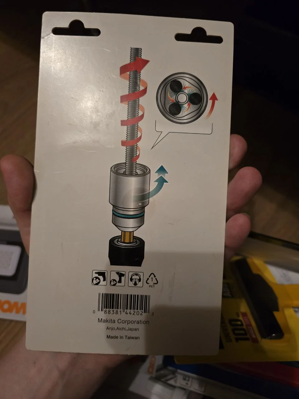 Набор шпильковертов Makita B-42999 - миниатюра 2