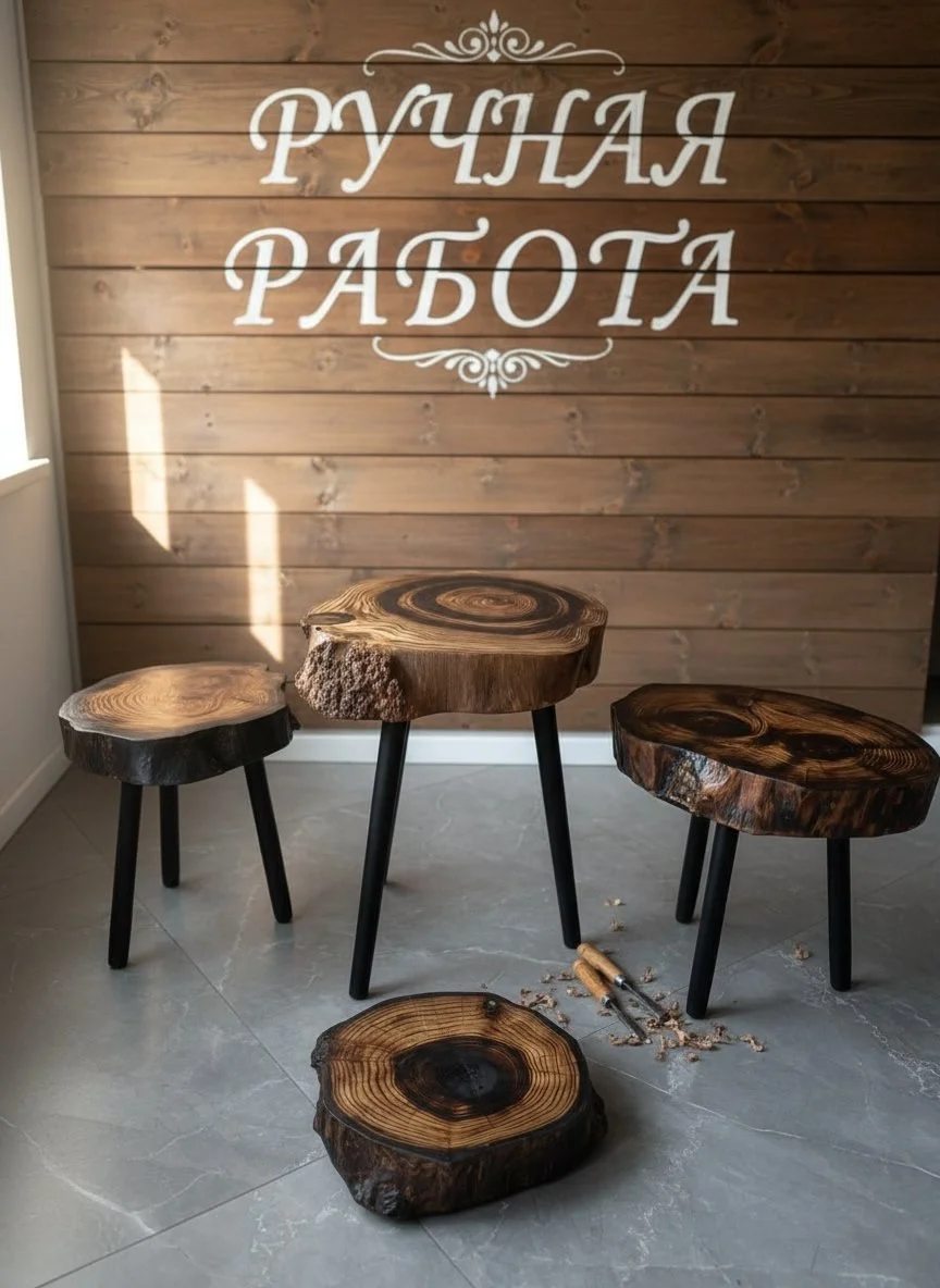 Столик из дерева распродажа - миниатюра 2