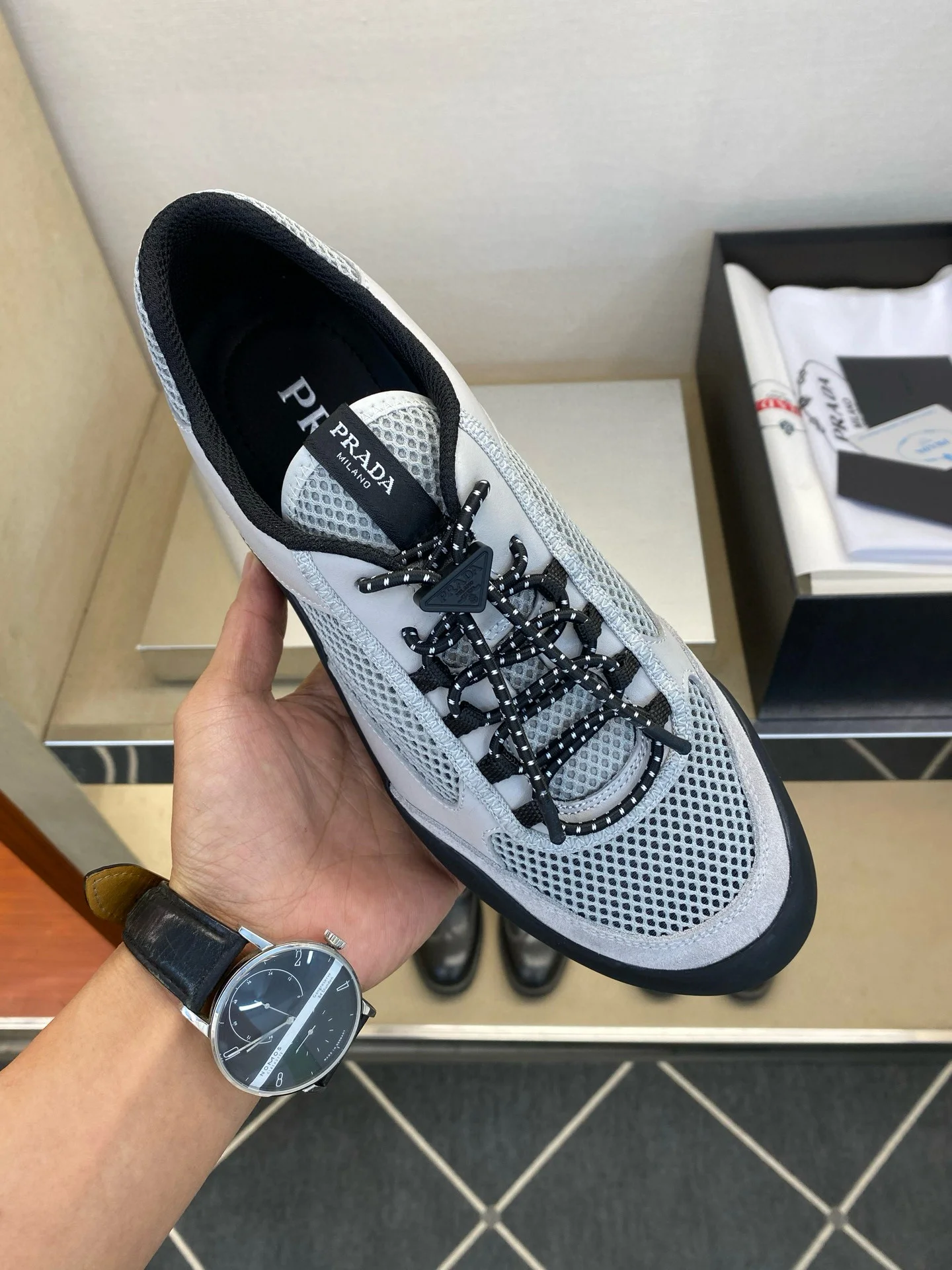 Кроссовки Prada - миниатюра 4