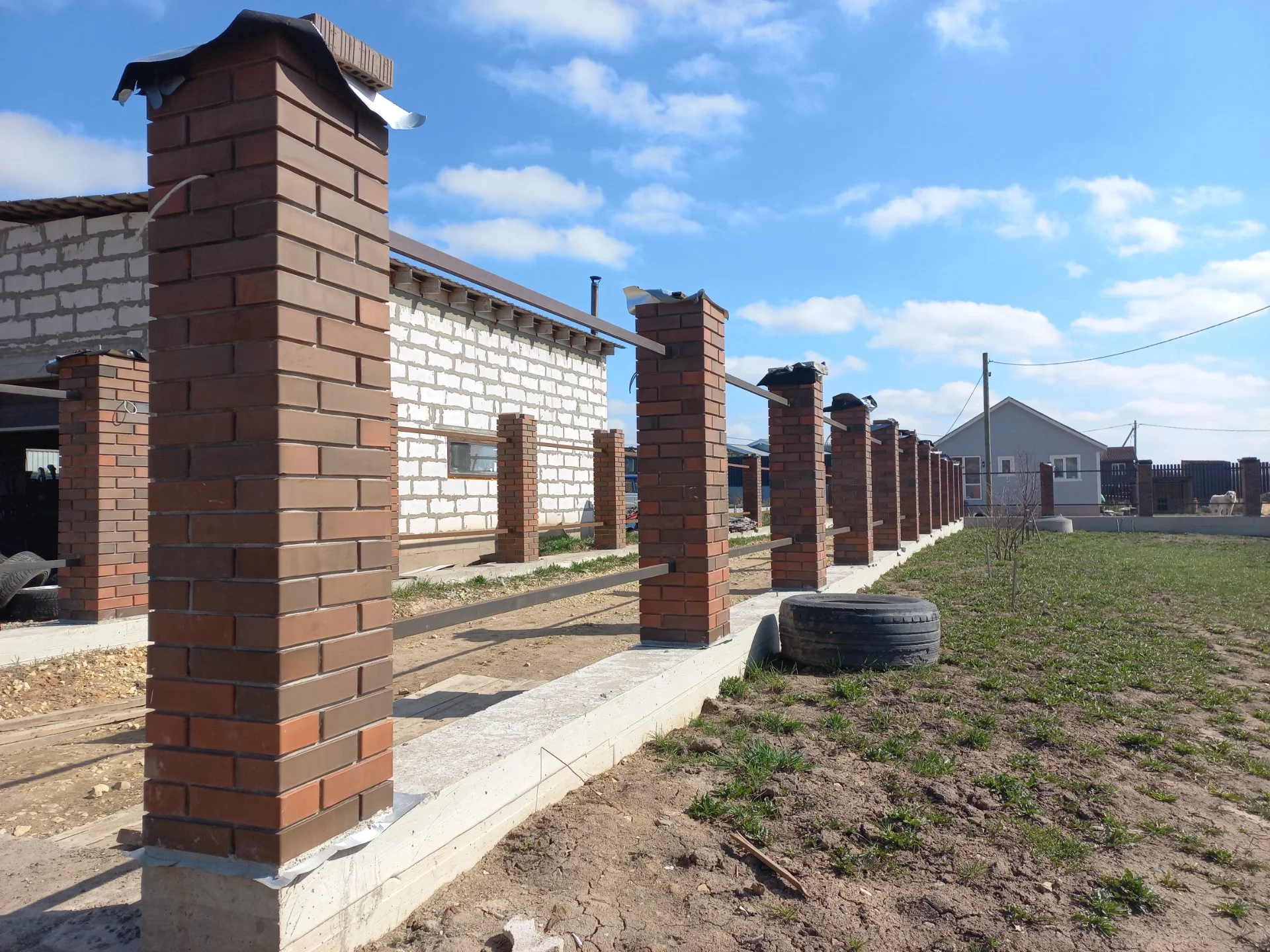 Монтаж забора, откатные ворота, калитки - миниатюра 3