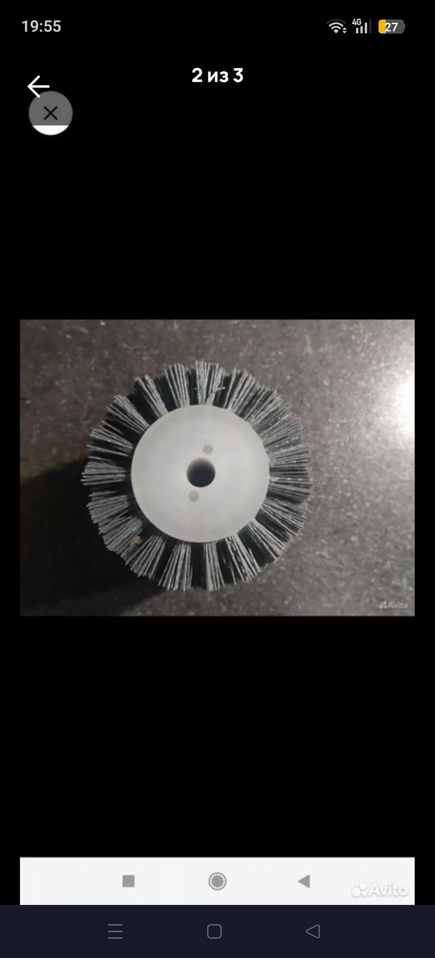 Щётка нейлон р80, р120 на Makita 9741 - миниатюра 2