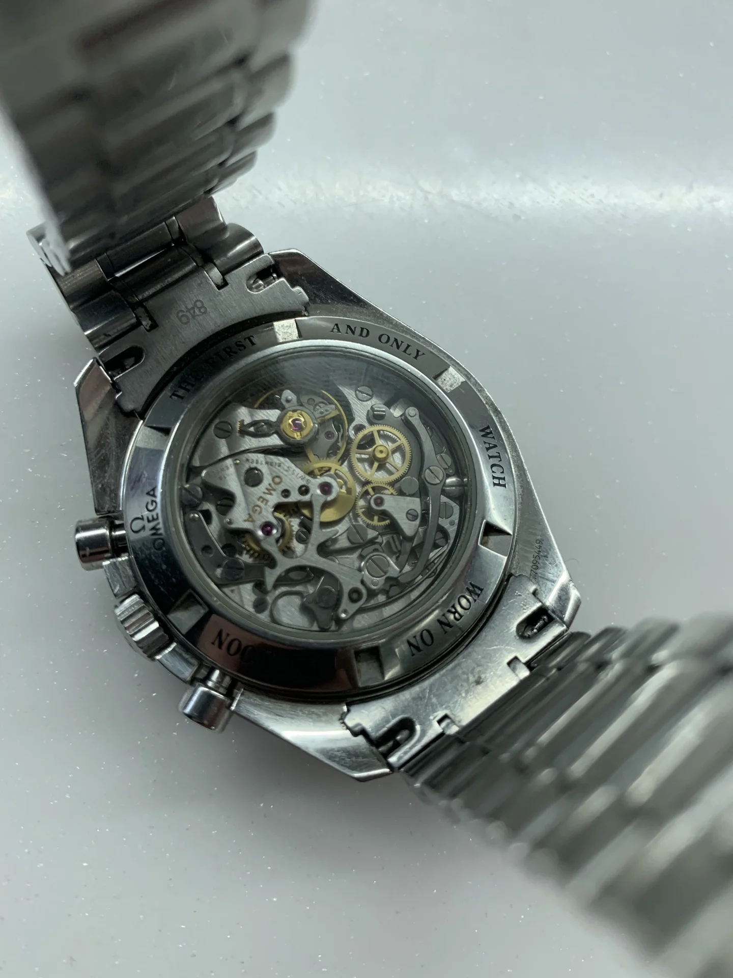 Часы omega speedmaster professional moonwatch - миниатюра 6