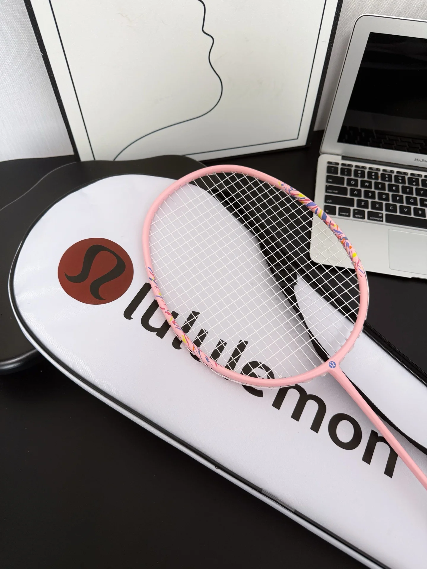 🍋 Lululemon карбоновая ракетка для бадминтона - миниатюра 4