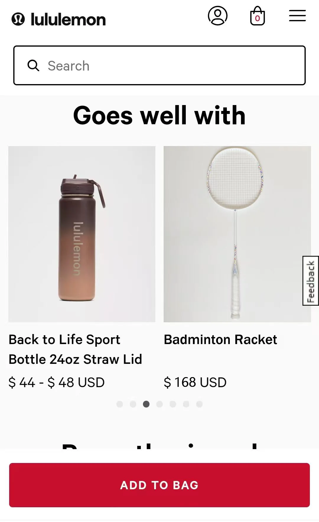 🍋 Lululemon карбоновая ракетка для бадминтона - миниатюра 10