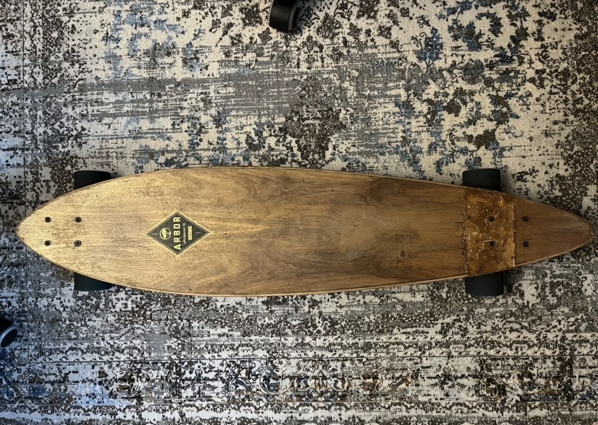 Arbor Fish Koa 39" США Легендарный лонгборд - миниатюра 2