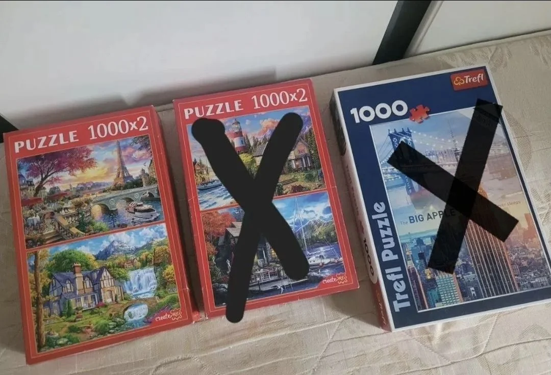 Много пазлов на 1000 деталей - миниатюра 6