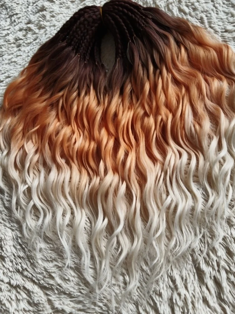 Комплект де косы со свободным концом лисичка - миниатюра 5