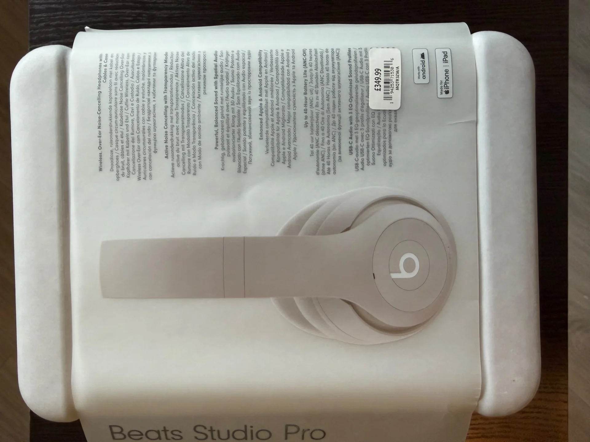 Beats Studio Pro Original Новые Sandstone - миниатюра 6