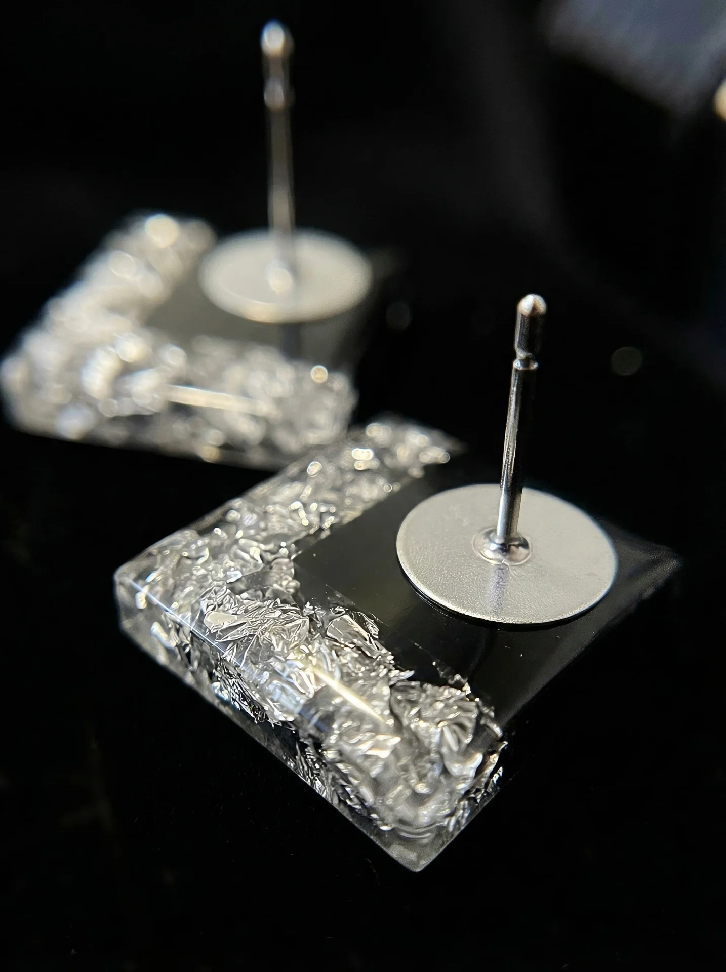 Серьги из медицинской стали на каждый день - миниатюра 4
