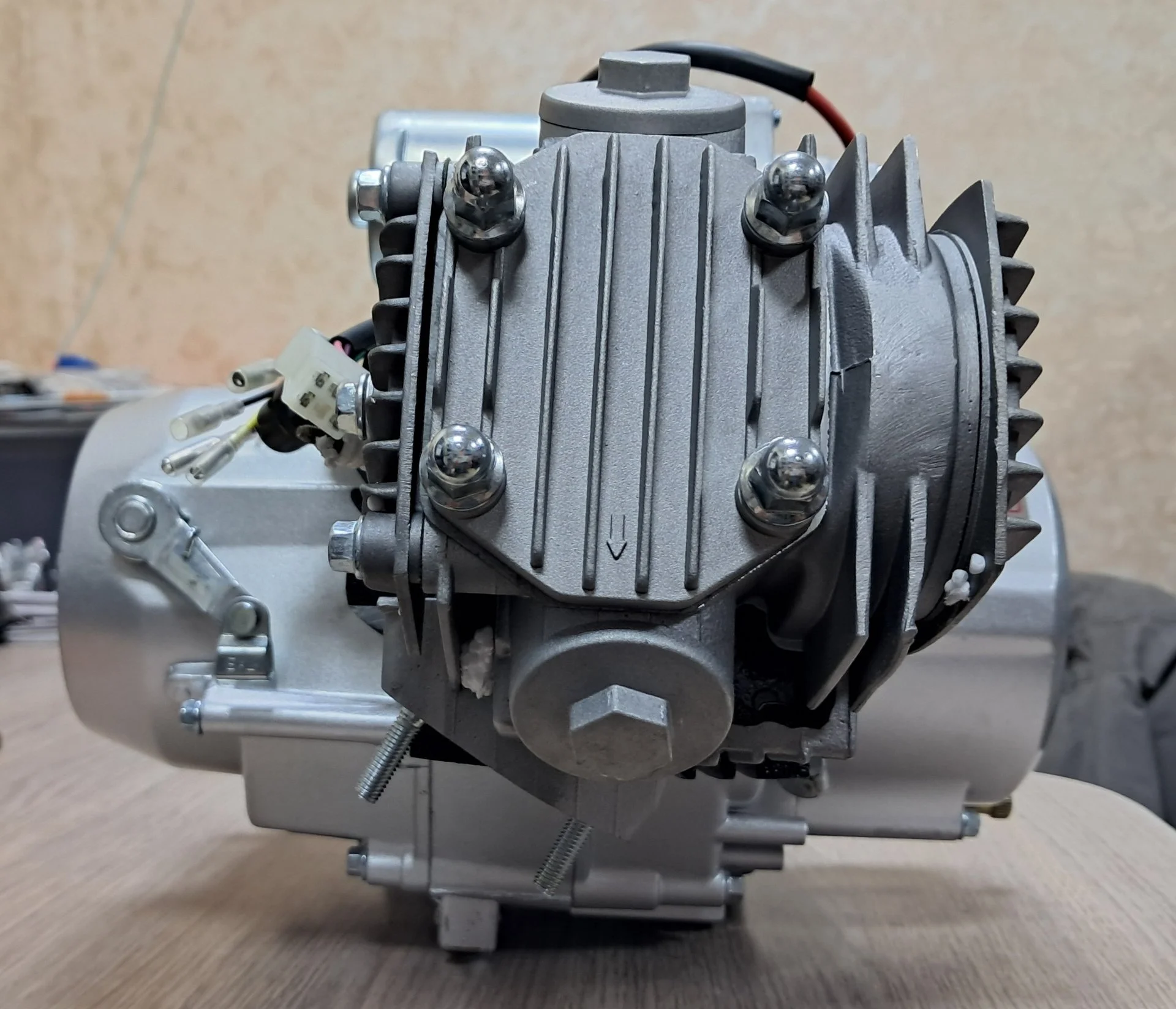 Двигатель 152FMH 110cc Alpha Delta (верхний стартер) - миниатюра 3