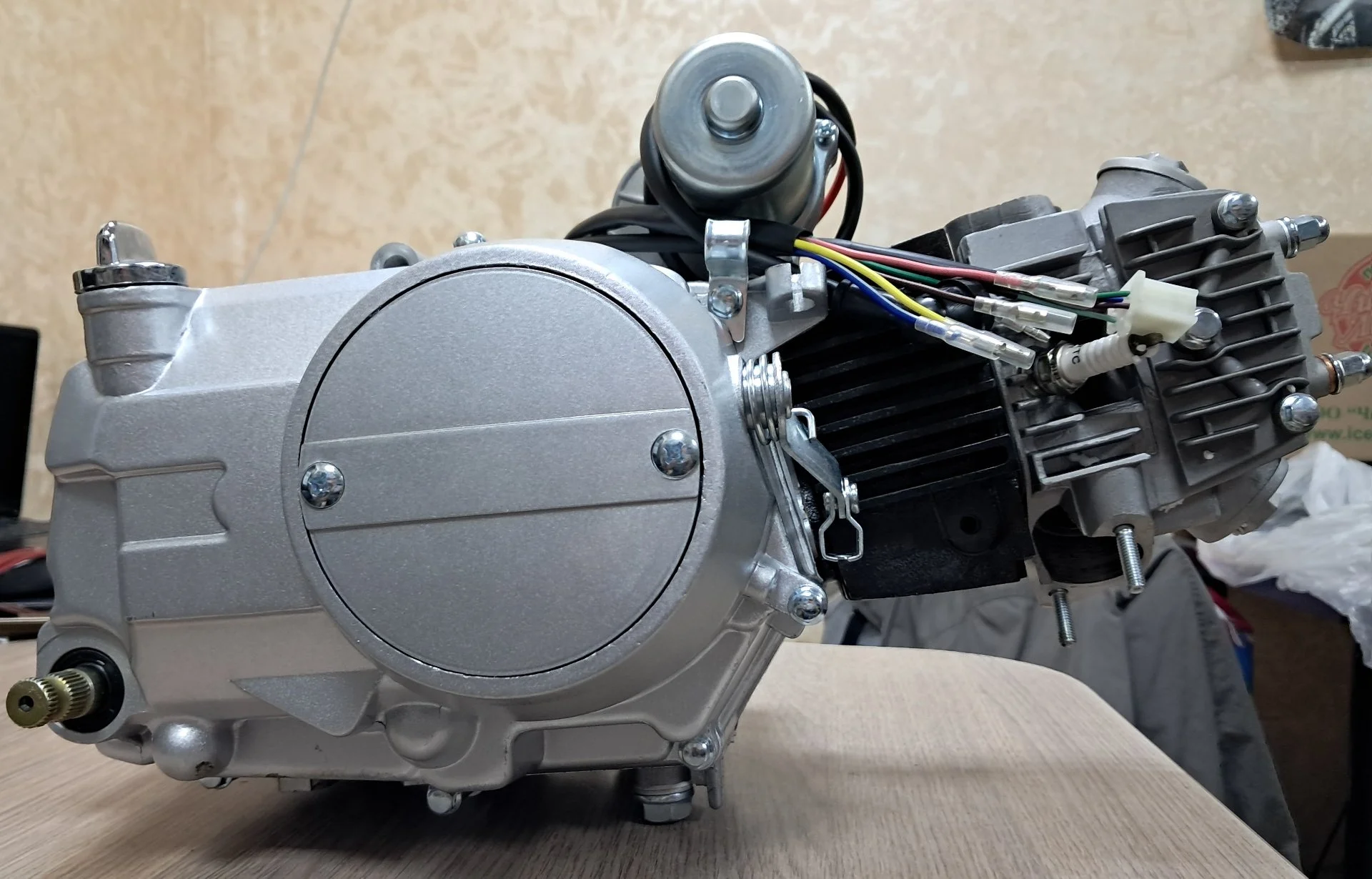 Двигатель 152FMH 110cc Alpha Delta (верхний стартер) - миниатюра 4