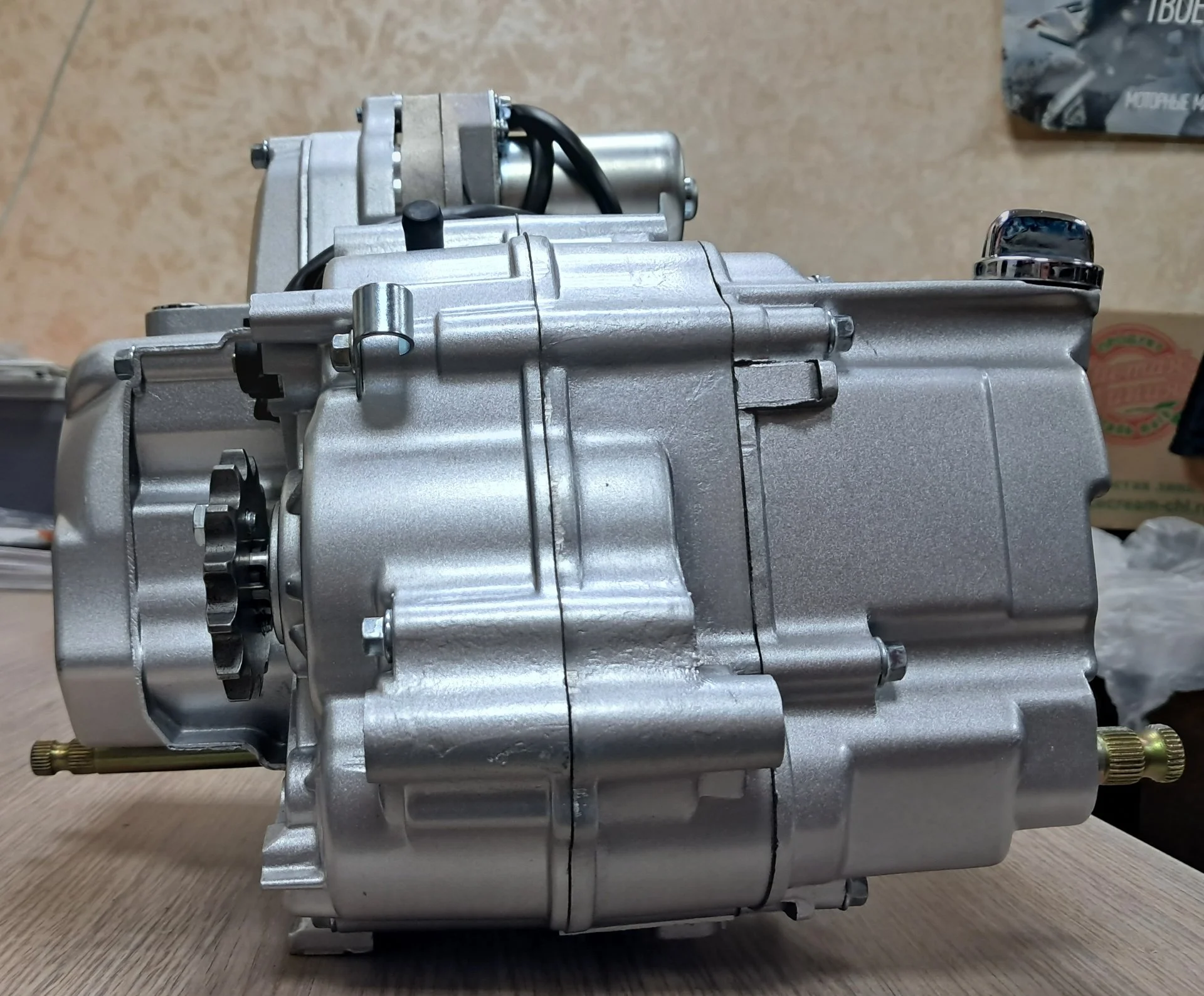 Двигатель 152FMH 110cc Alpha Delta (верхний стартер) - миниатюра 5