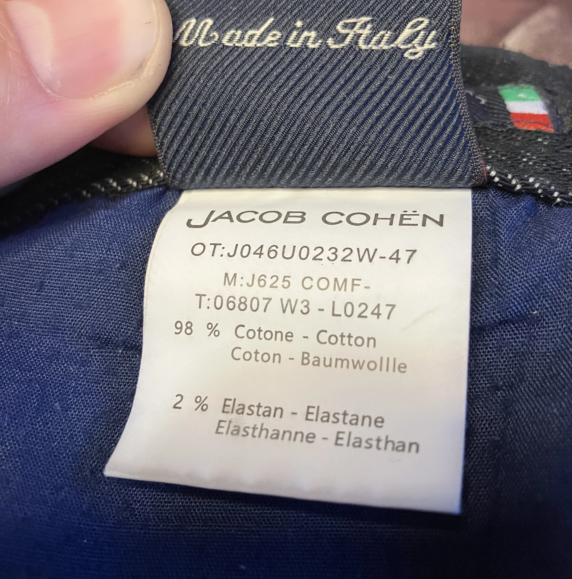 Джинсы jacob cohen - миниатюра 9