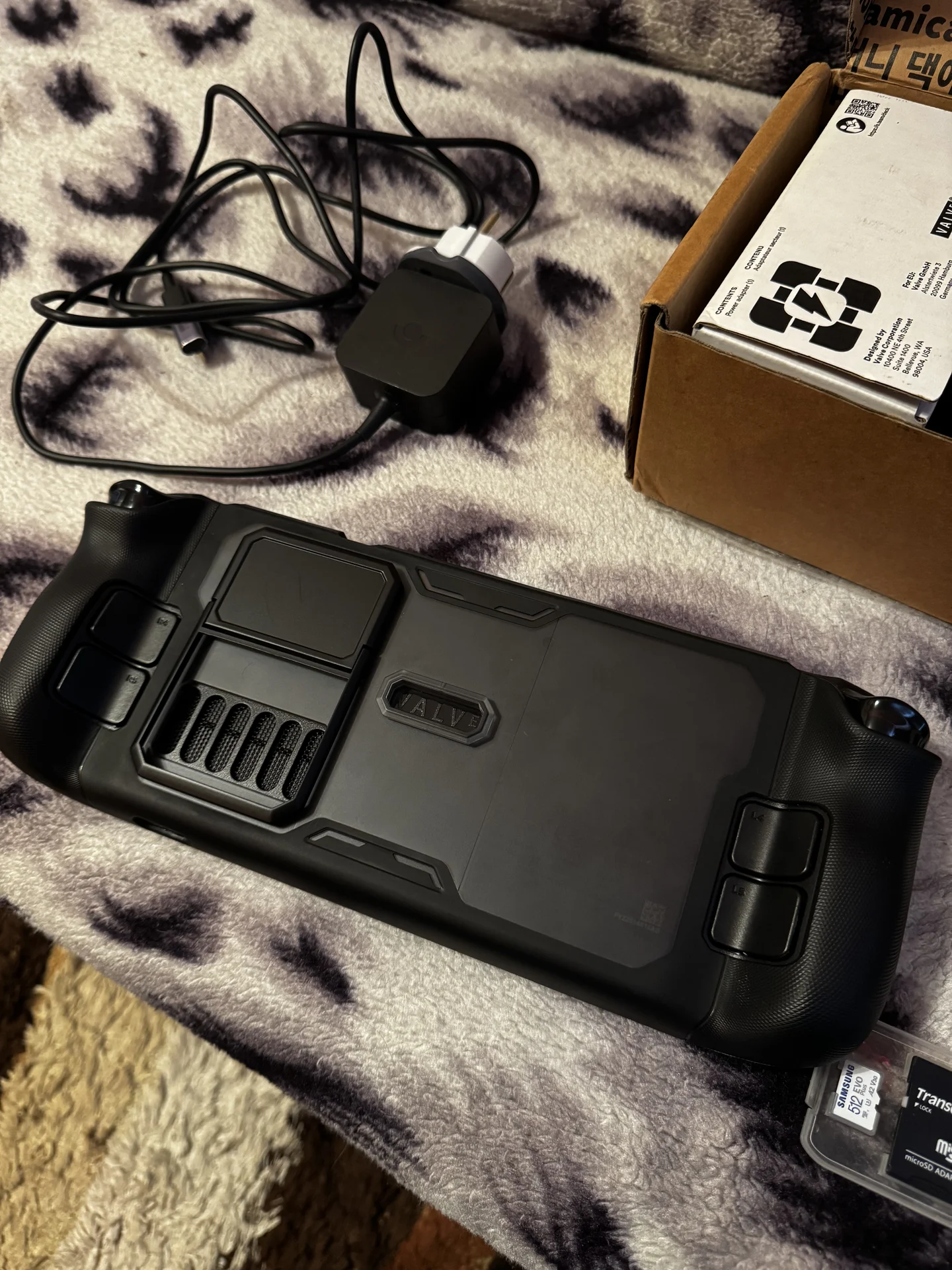 Steam deck OLED 512gb + 512gb ssd Samsung - миниатюра 3