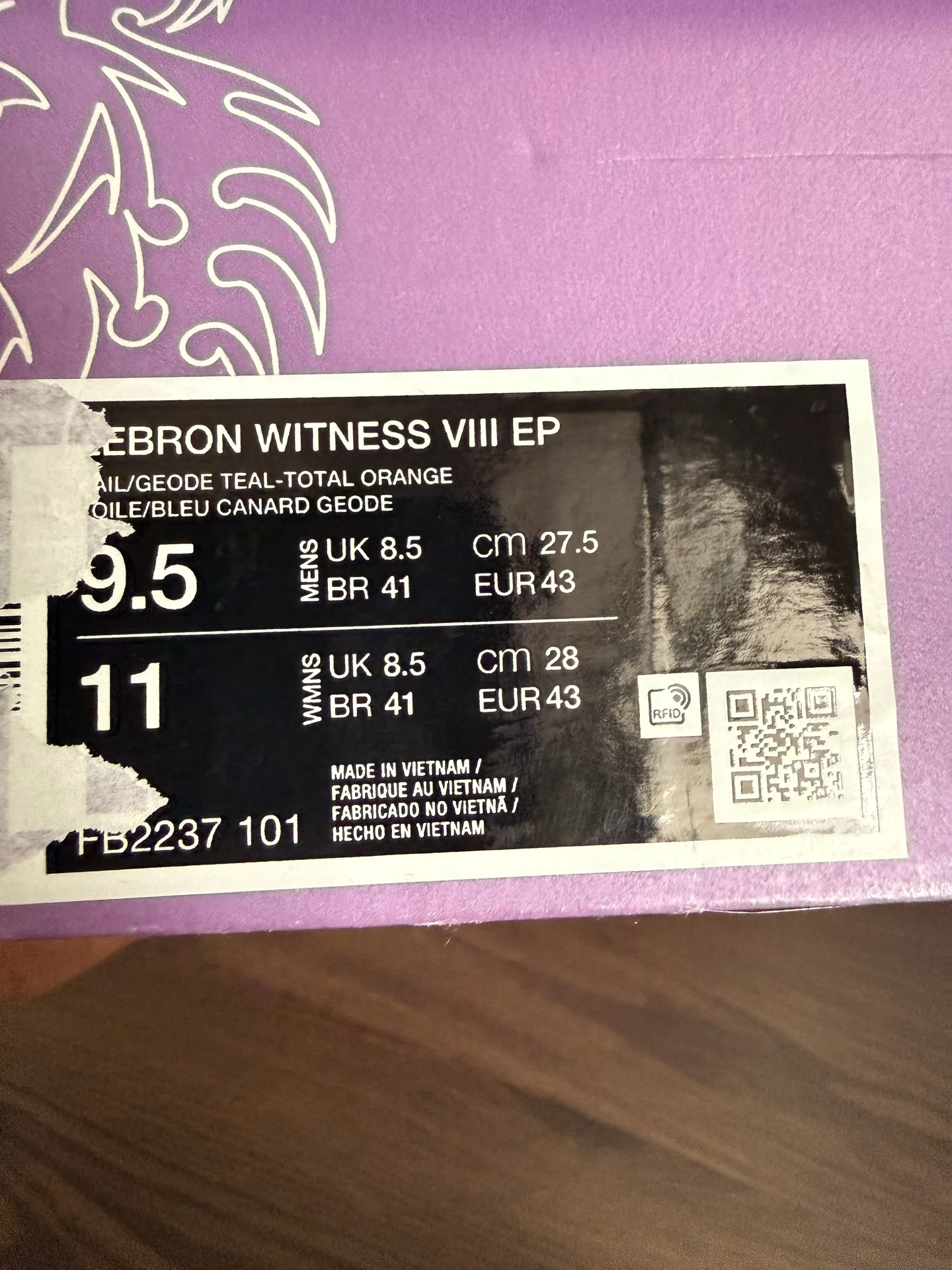 Кроссовки Nike LeBron Witness - миниатюра 5