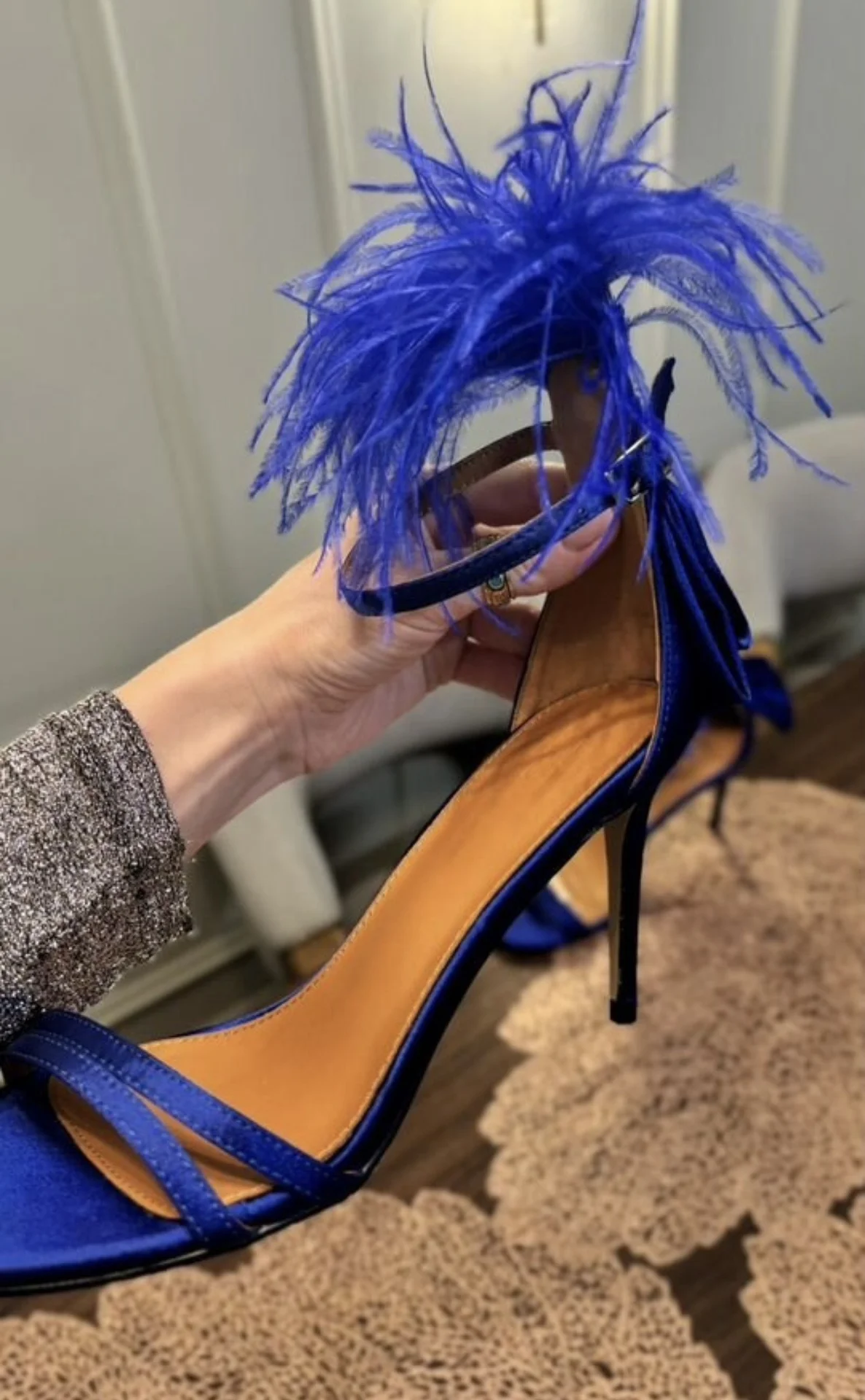 Босоножки вечерние ZARA , 39 - миниатюра 4