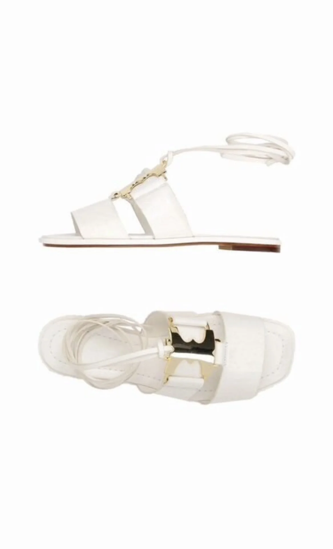 Босоножки Tory Burch , 36,5 плоский ход - миниатюра 6