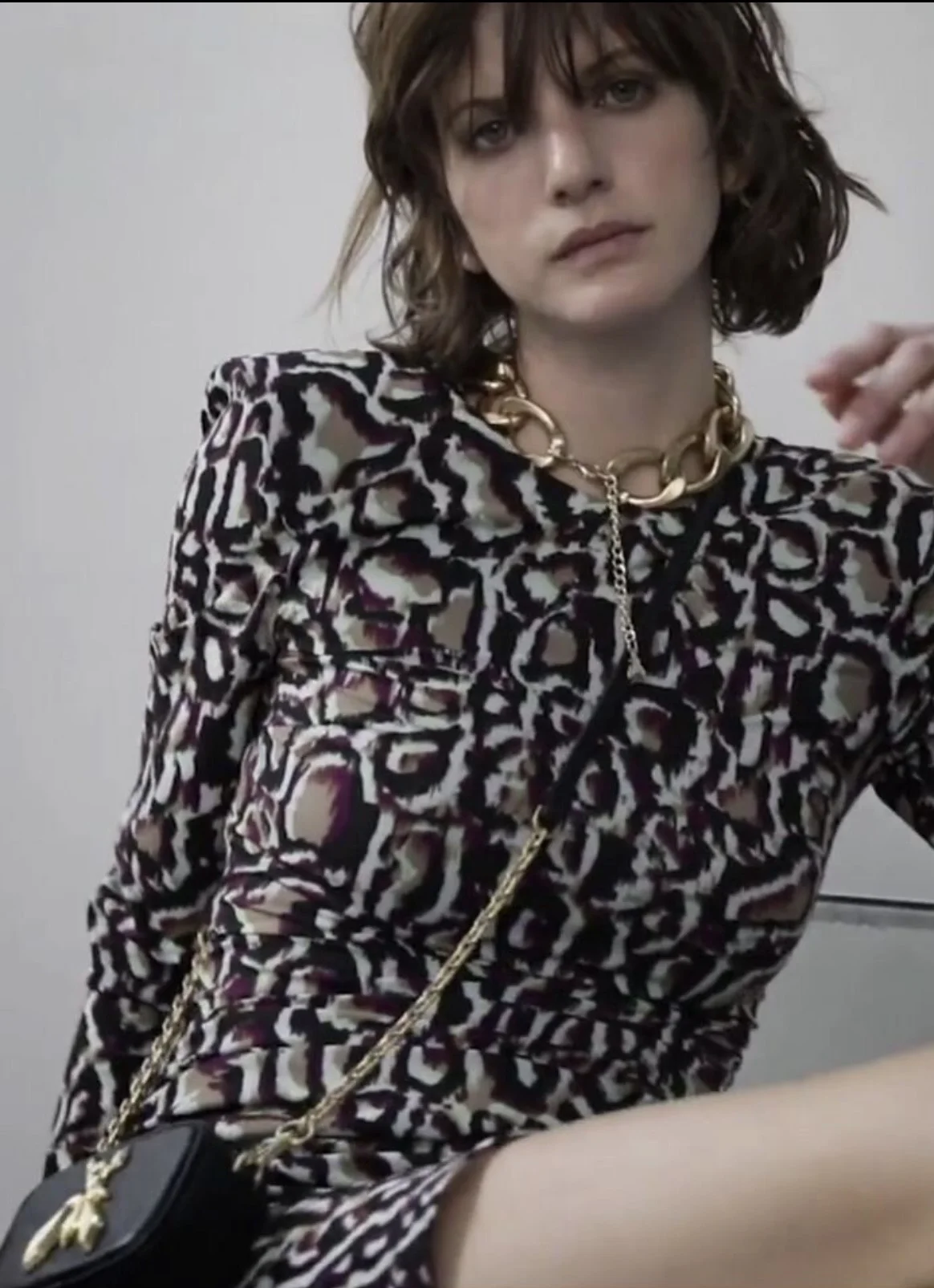 Топ лонгслив PATRIZIA PEPE (новый) xs - миниатюра 2