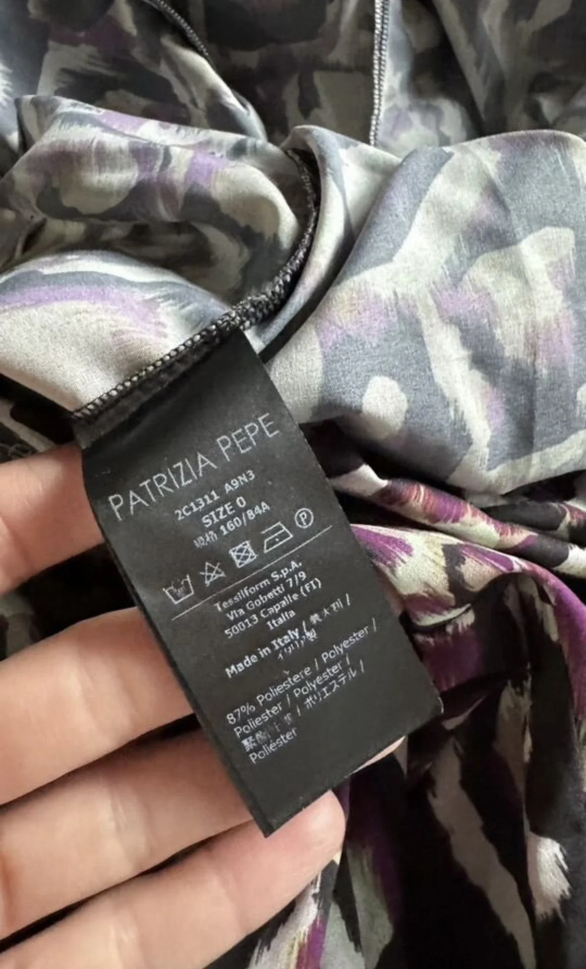 Топ лонгслив PATRIZIA PEPE (новый) xs - миниатюра 9