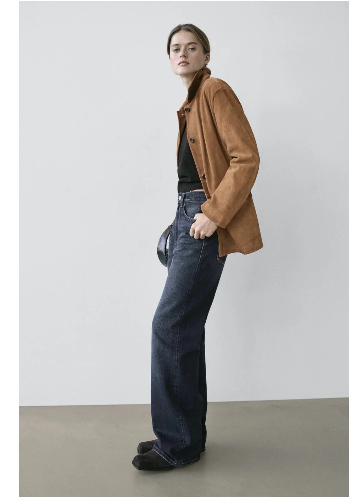 Джинсы Wide leg Massimo 36р - миниатюра 2