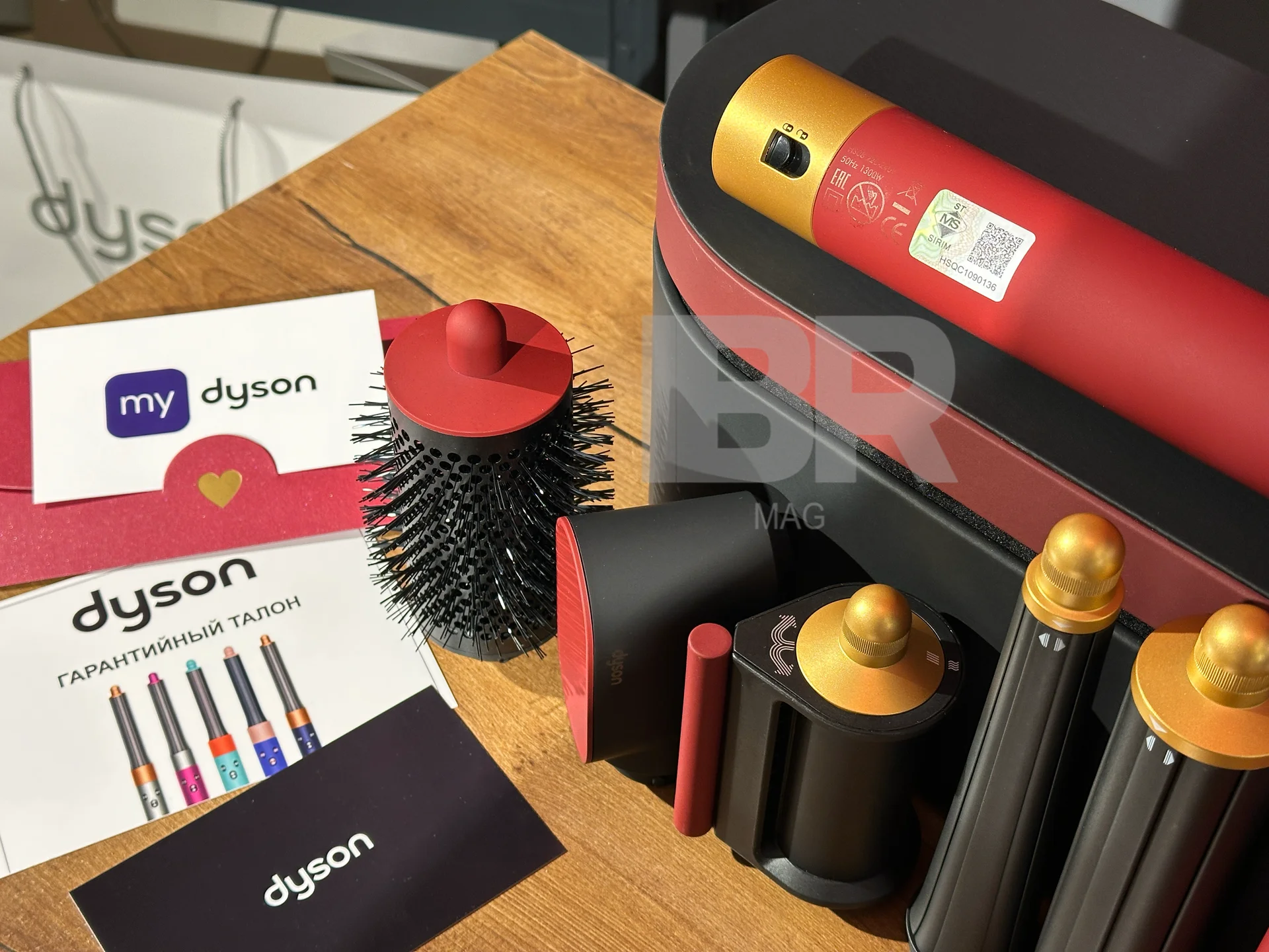 Стайлер Dyson HS08 ID Red Velvet - миниатюра 5
