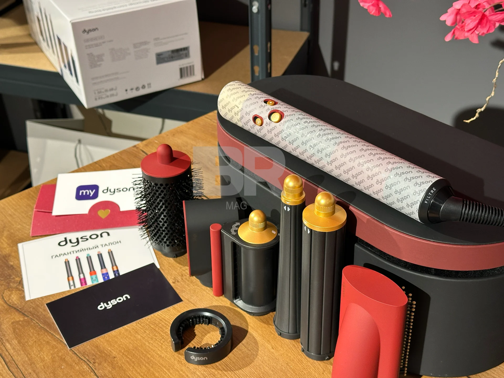 Стайлер Dyson HS08 ID Red Velvet - миниатюра 7