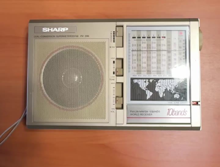 Радиоприемник sharp (Япония) - видео 7