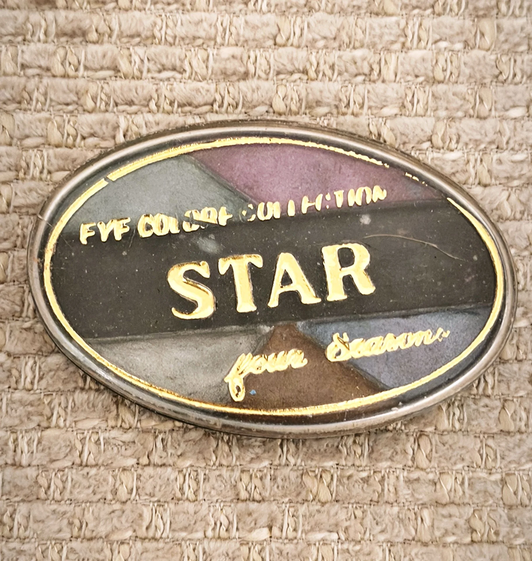 Тени для век винтаж Star blush fashion - миниатюра 2