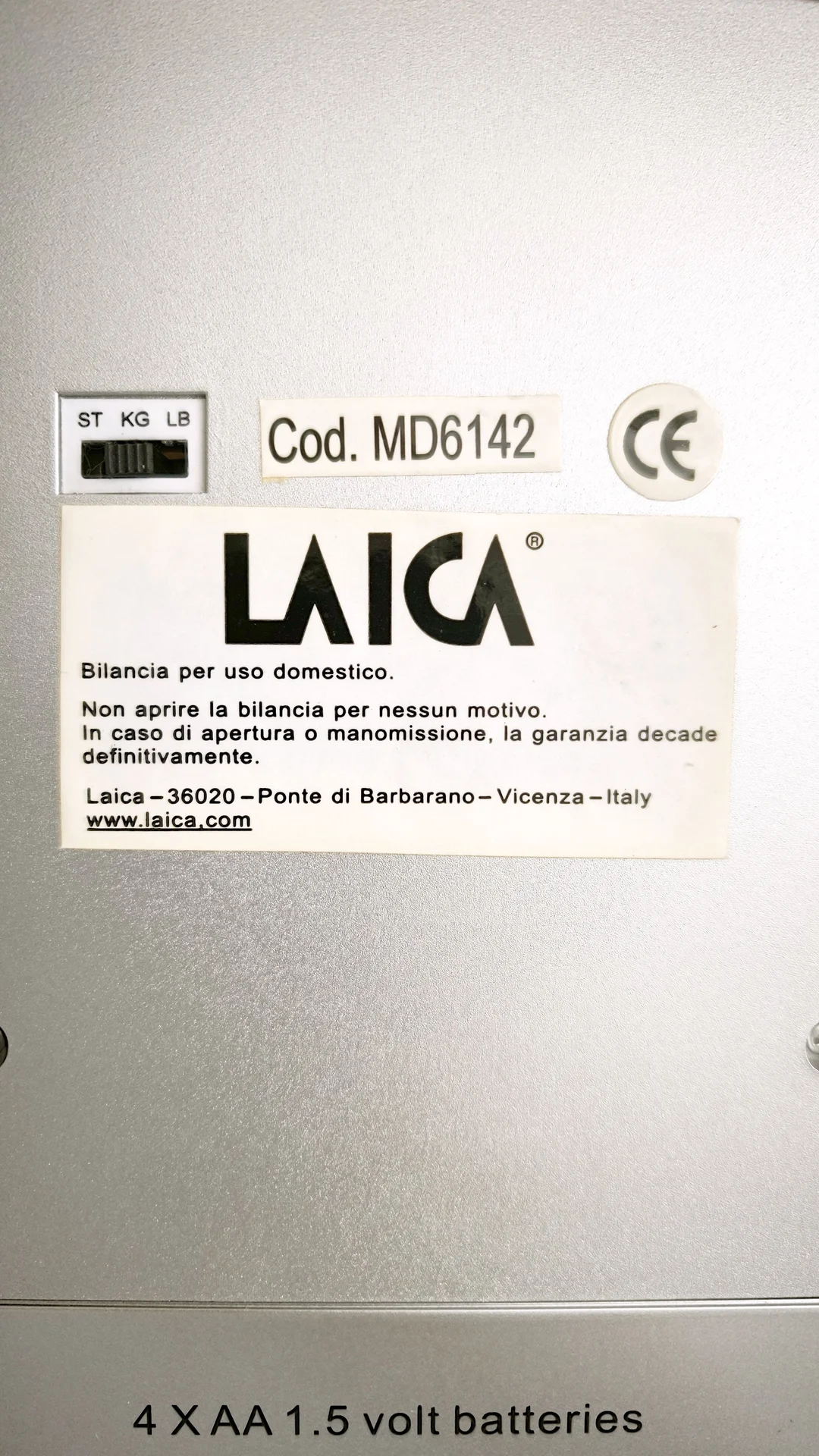 Весы Laica напольные электронные - миниатюра 4